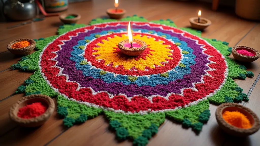Diwali Rangowli Patterns
