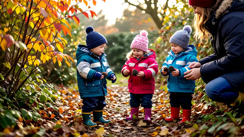 Christmas Holiday Club in Sutton Coldfield — Dates, Activities & How to Book 1 Sutton Coldfield Christmas holiday club - Outdoor nature scavenger hunt.